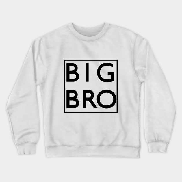 Big Bro Crewneck Sweatshirt by GlossyArtTees